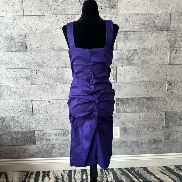 Elegant Purple Halter Dress size 8 - Picture 2 of 11